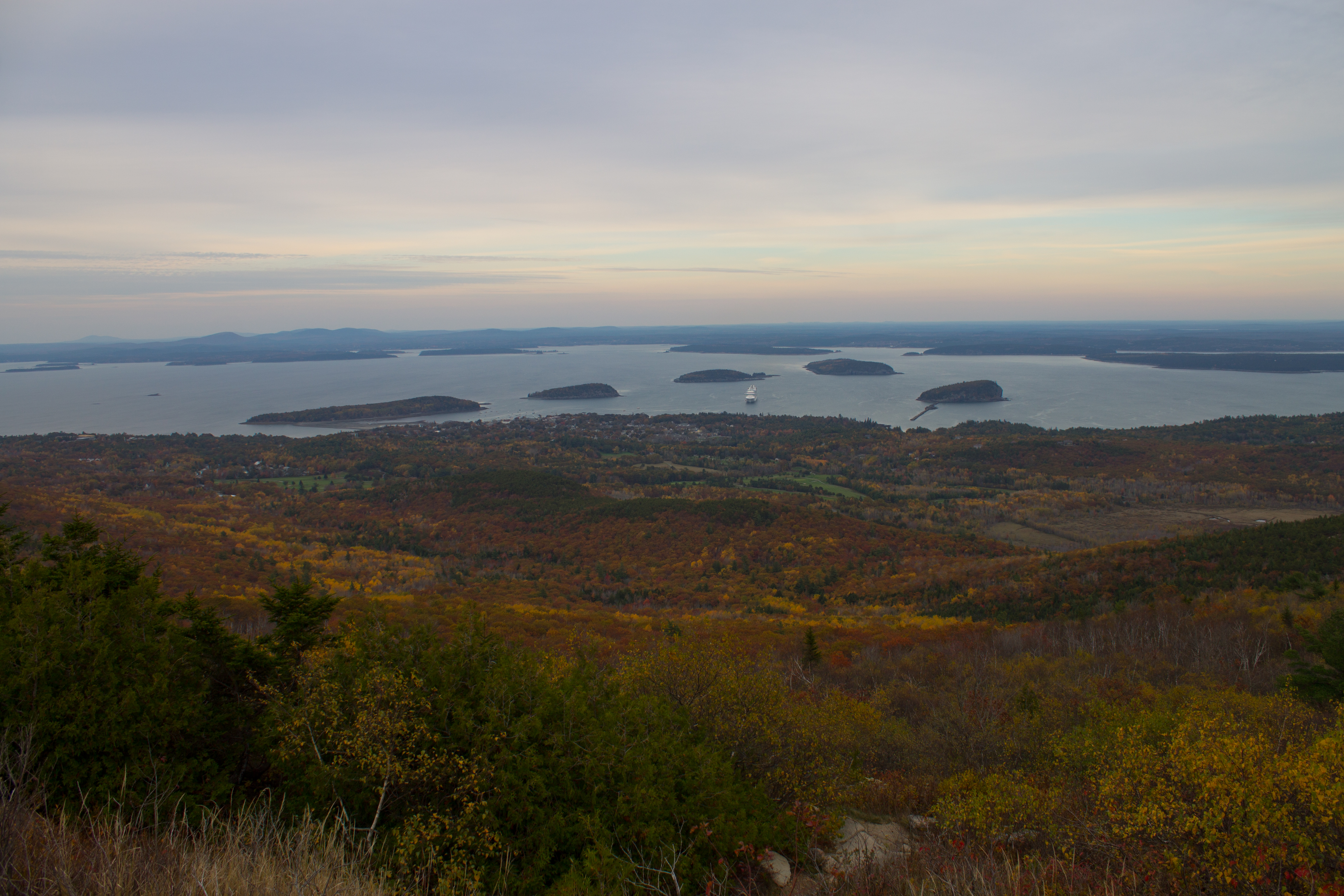 Atop Cadillac Mountain