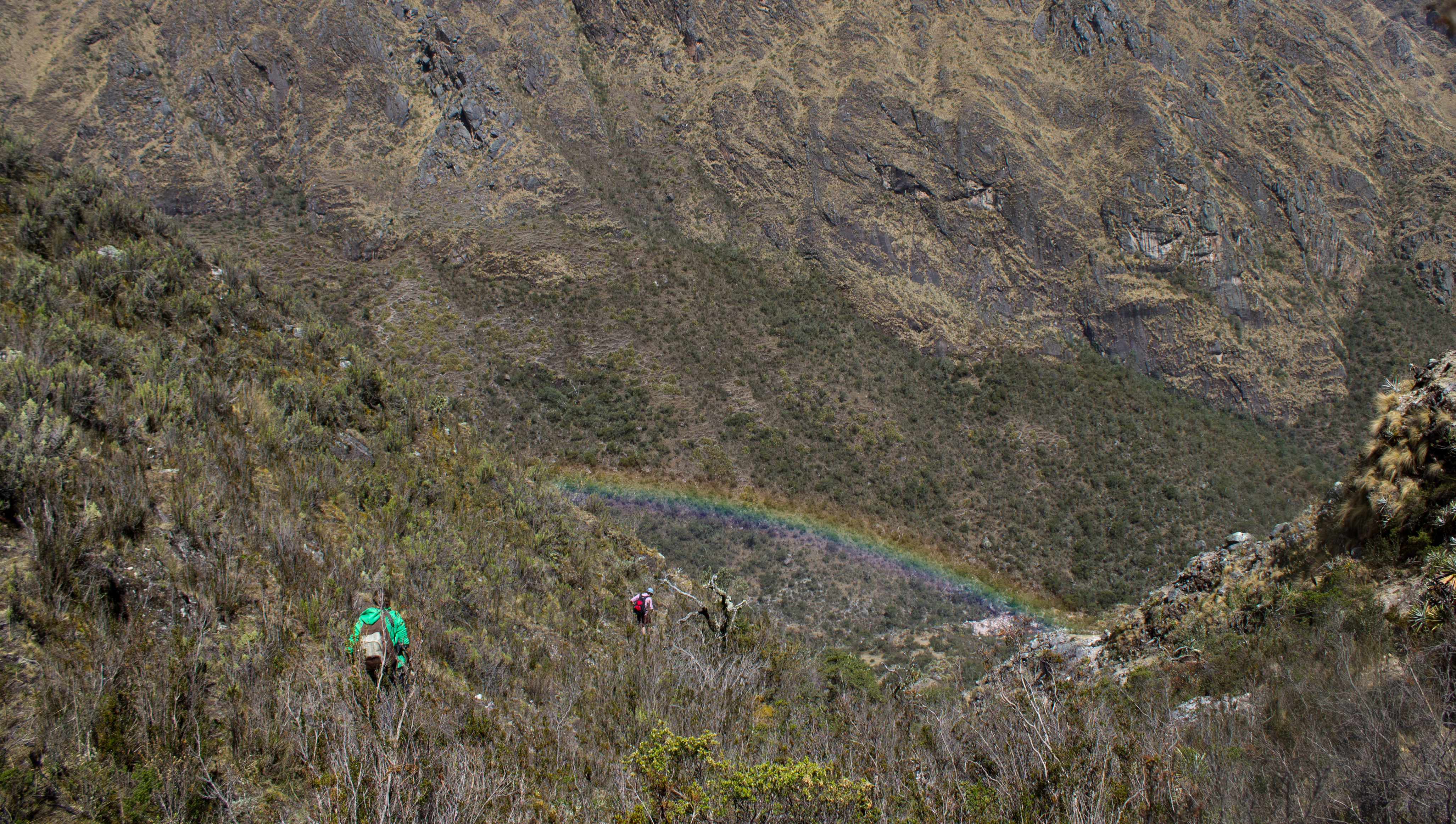 Rainbow Hike, Sacred Valley, Peru