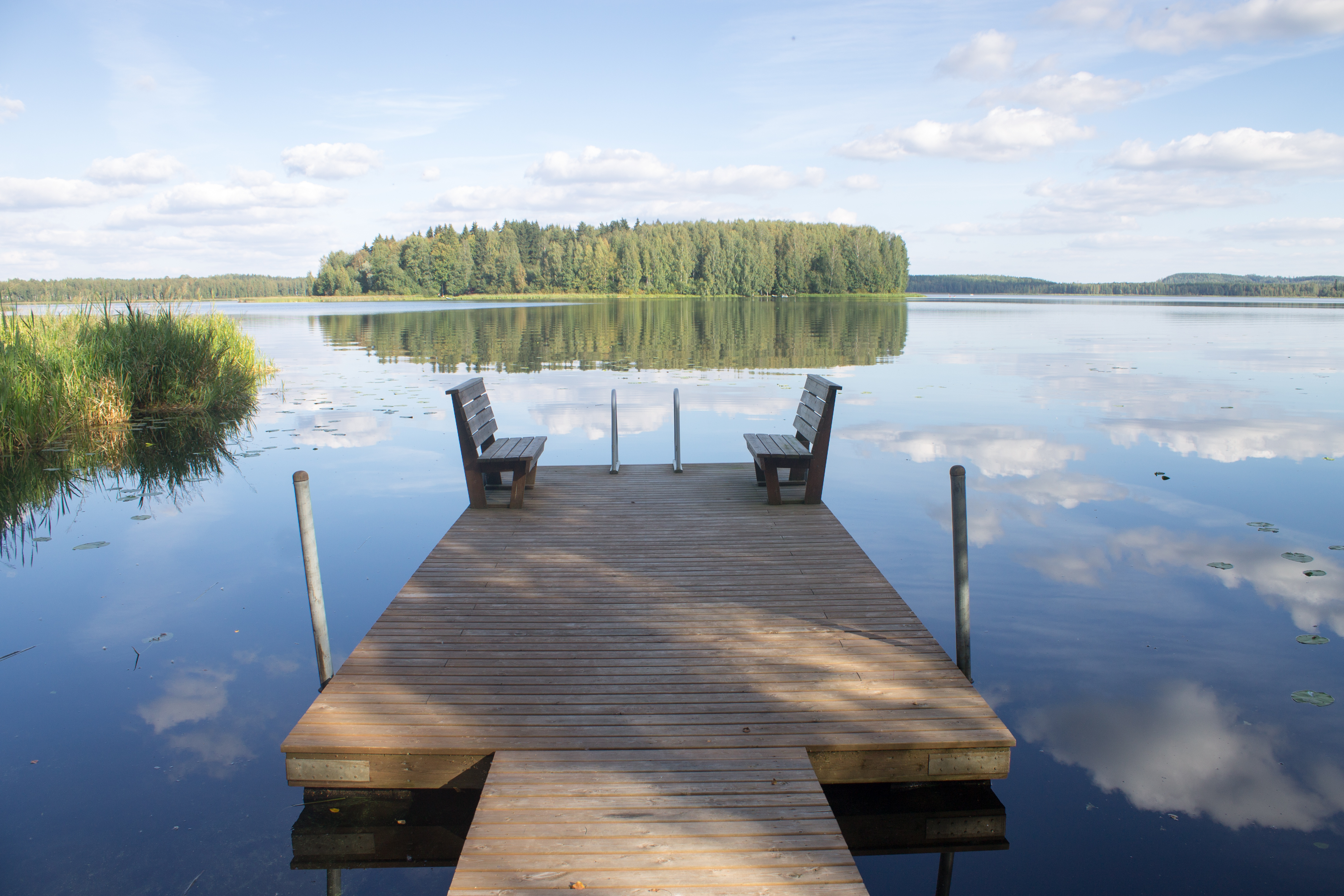 Dock on a Lake, Finland