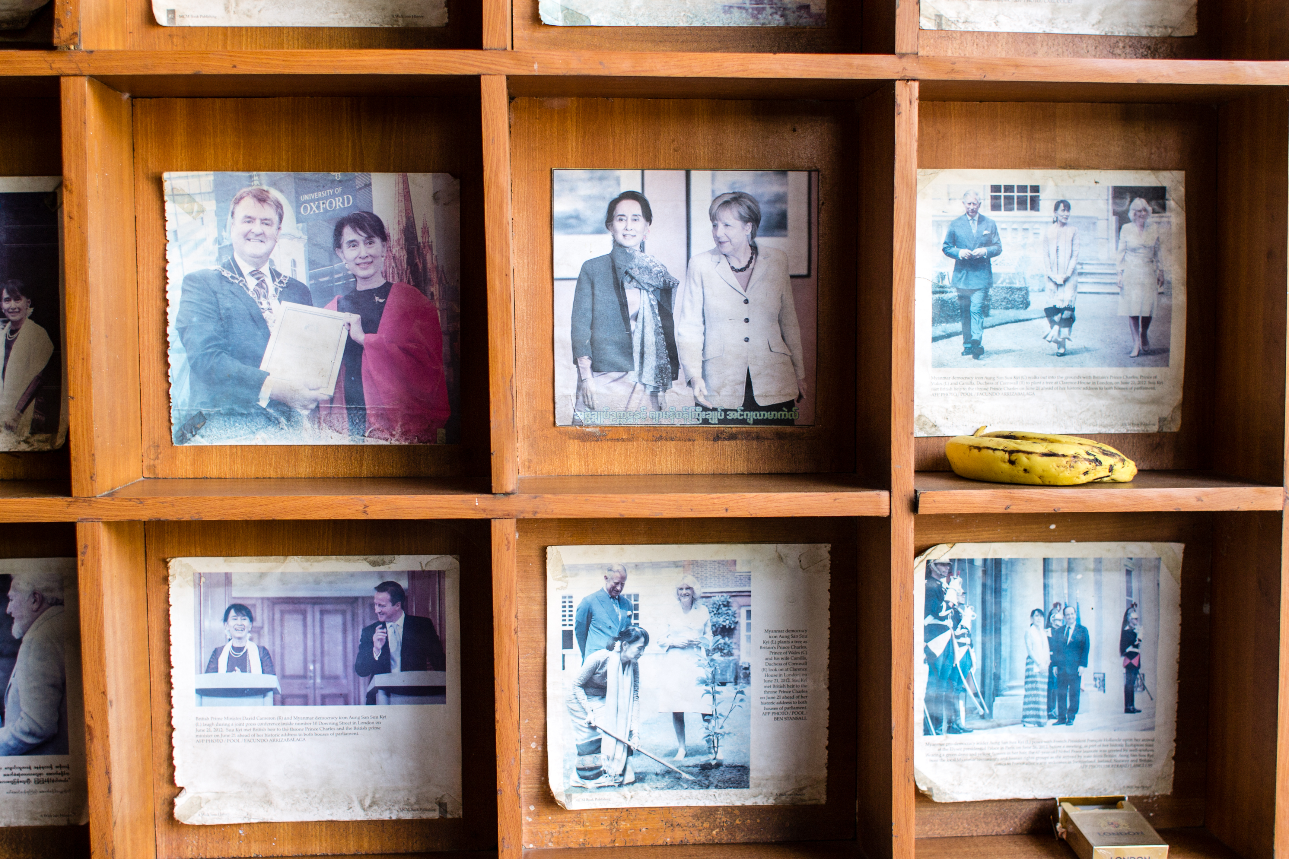 Aung San Suu Kyi Clippings