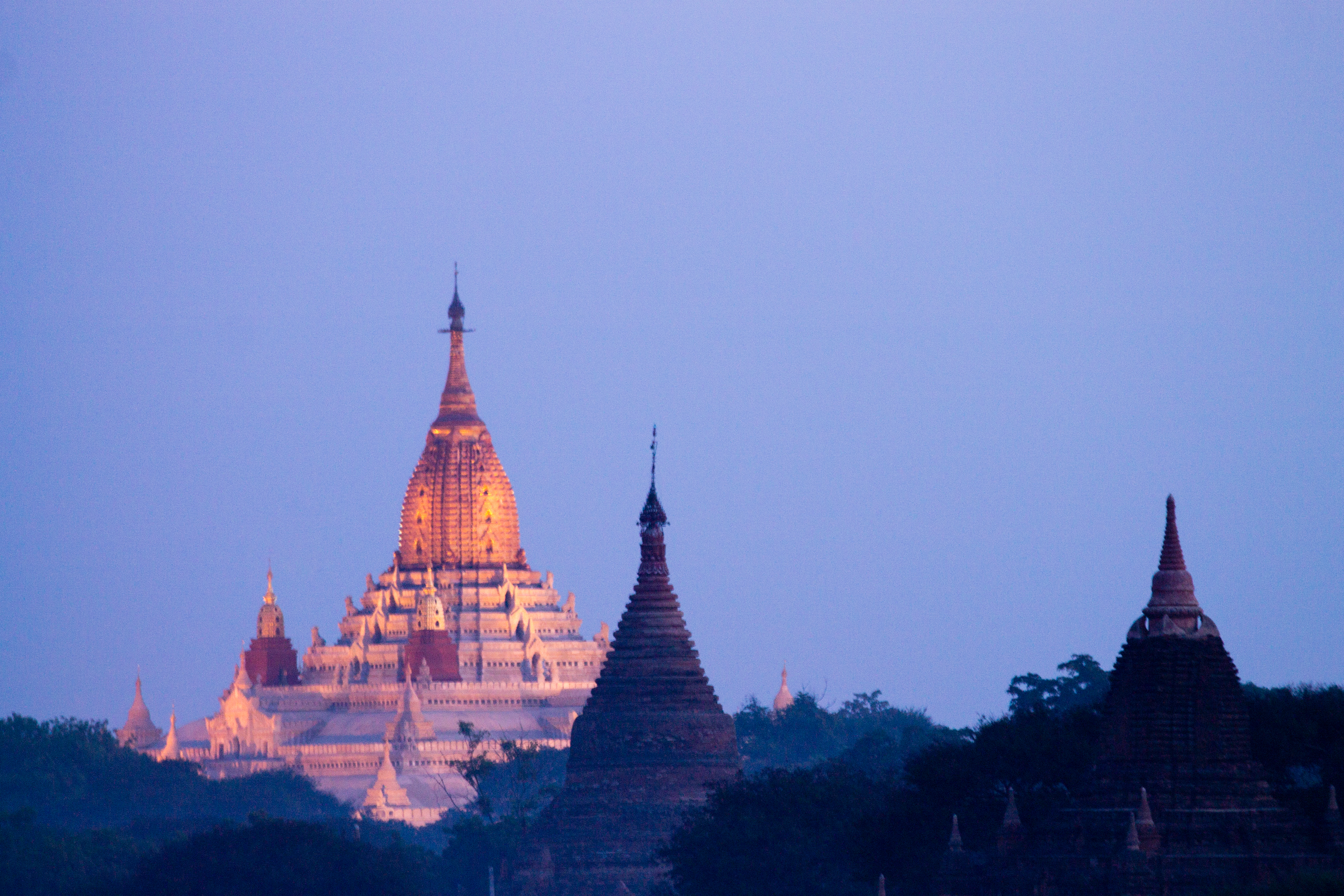 Gawdawpalin Temple, Sunrise