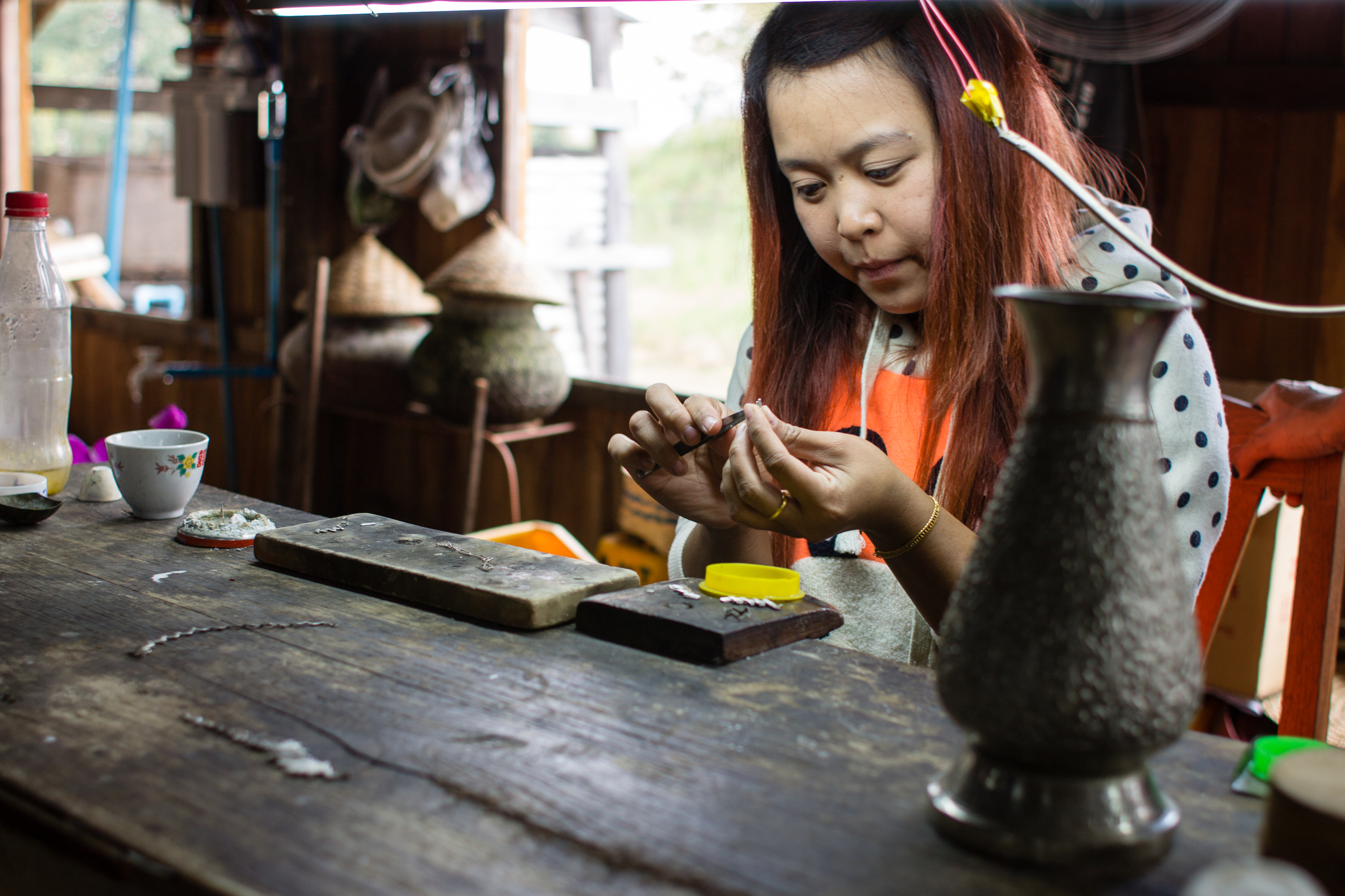 Silver Work Lake Inle