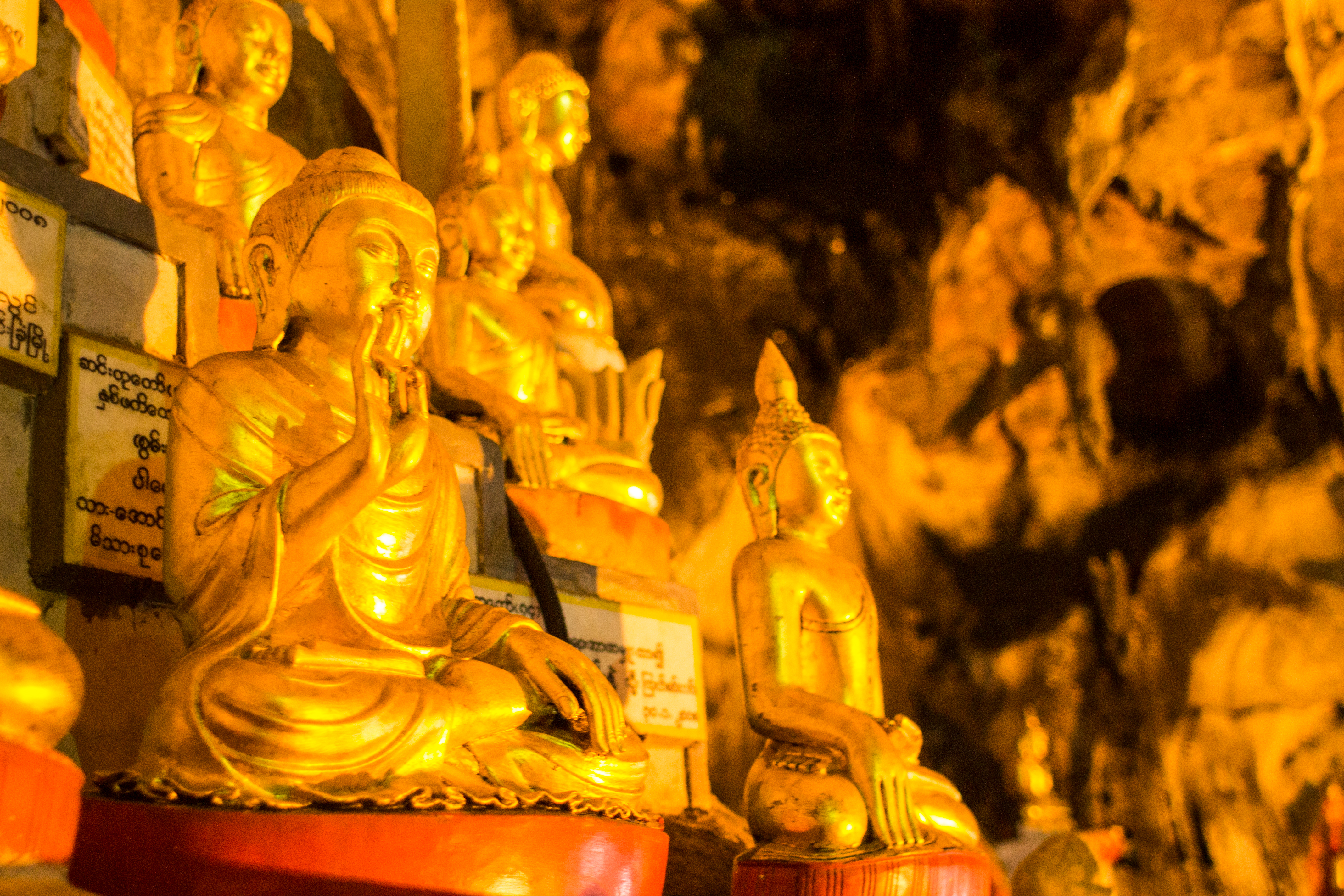 Golden Buddhas, Pindaya Cave