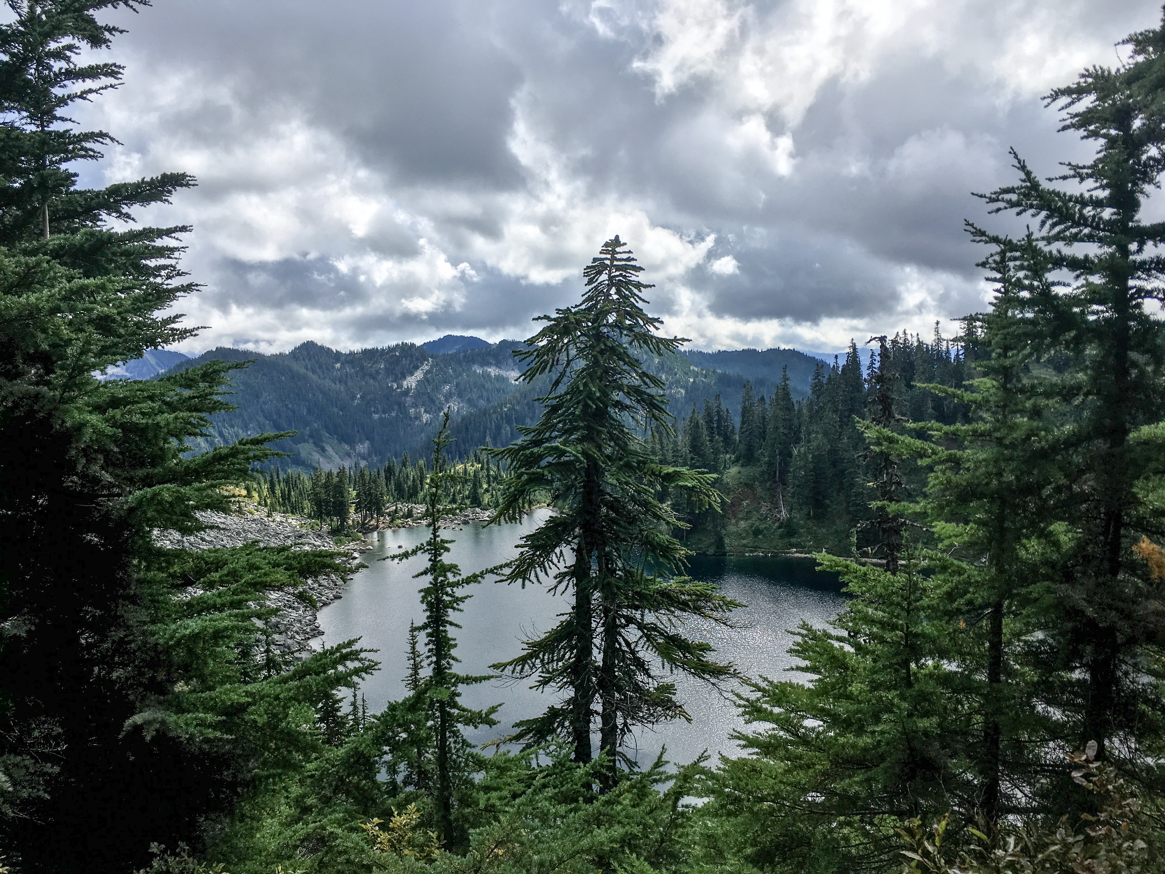 Lake Valhalla from Above