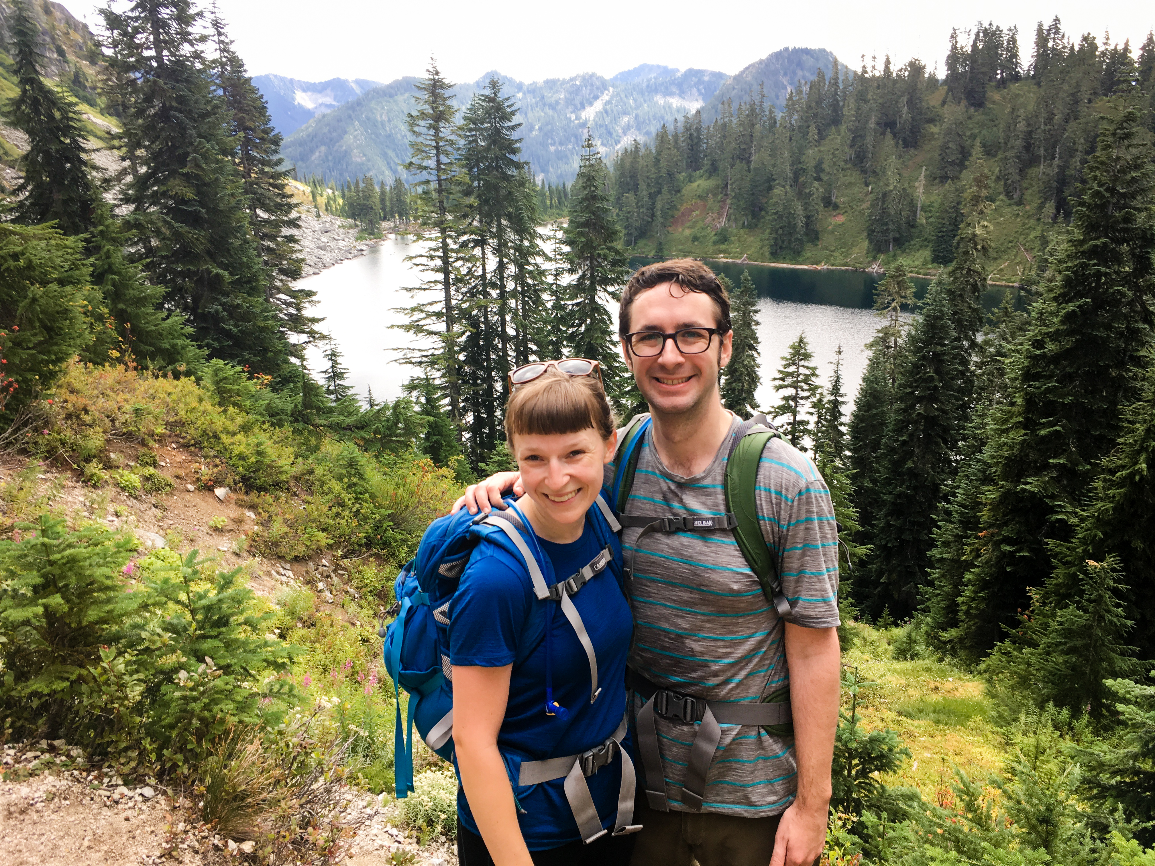 Leah and Ben and Lake Valhalla