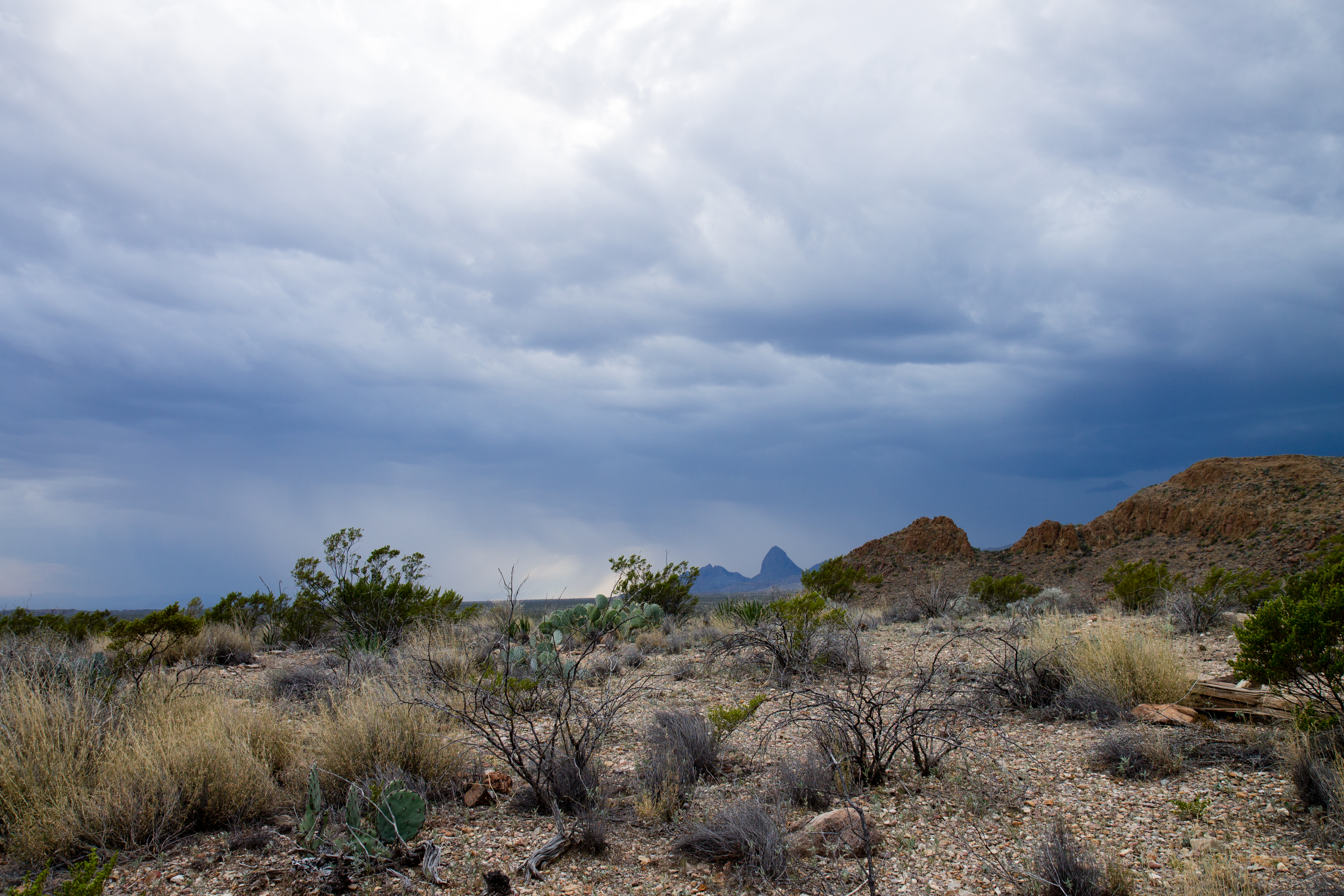 Clouds Gather Near Elephant Tusk
