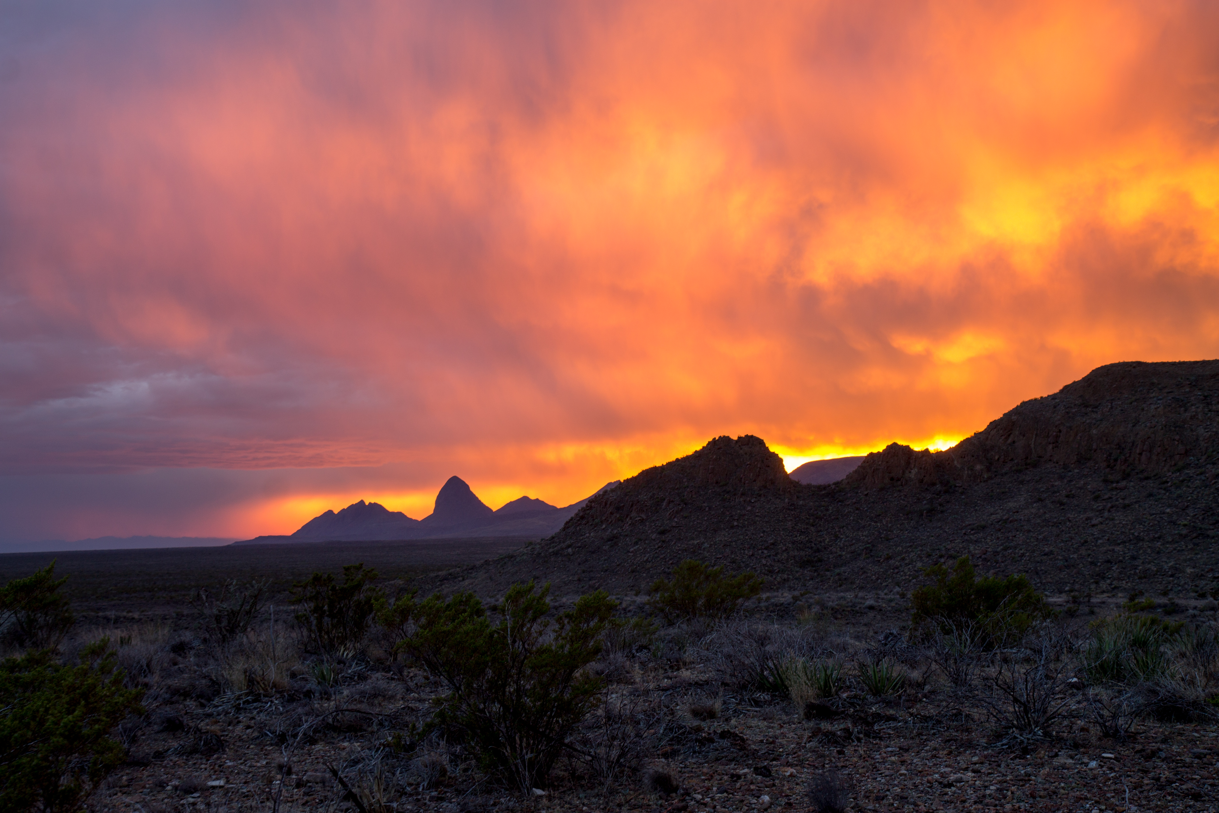 Big Bend Sunset