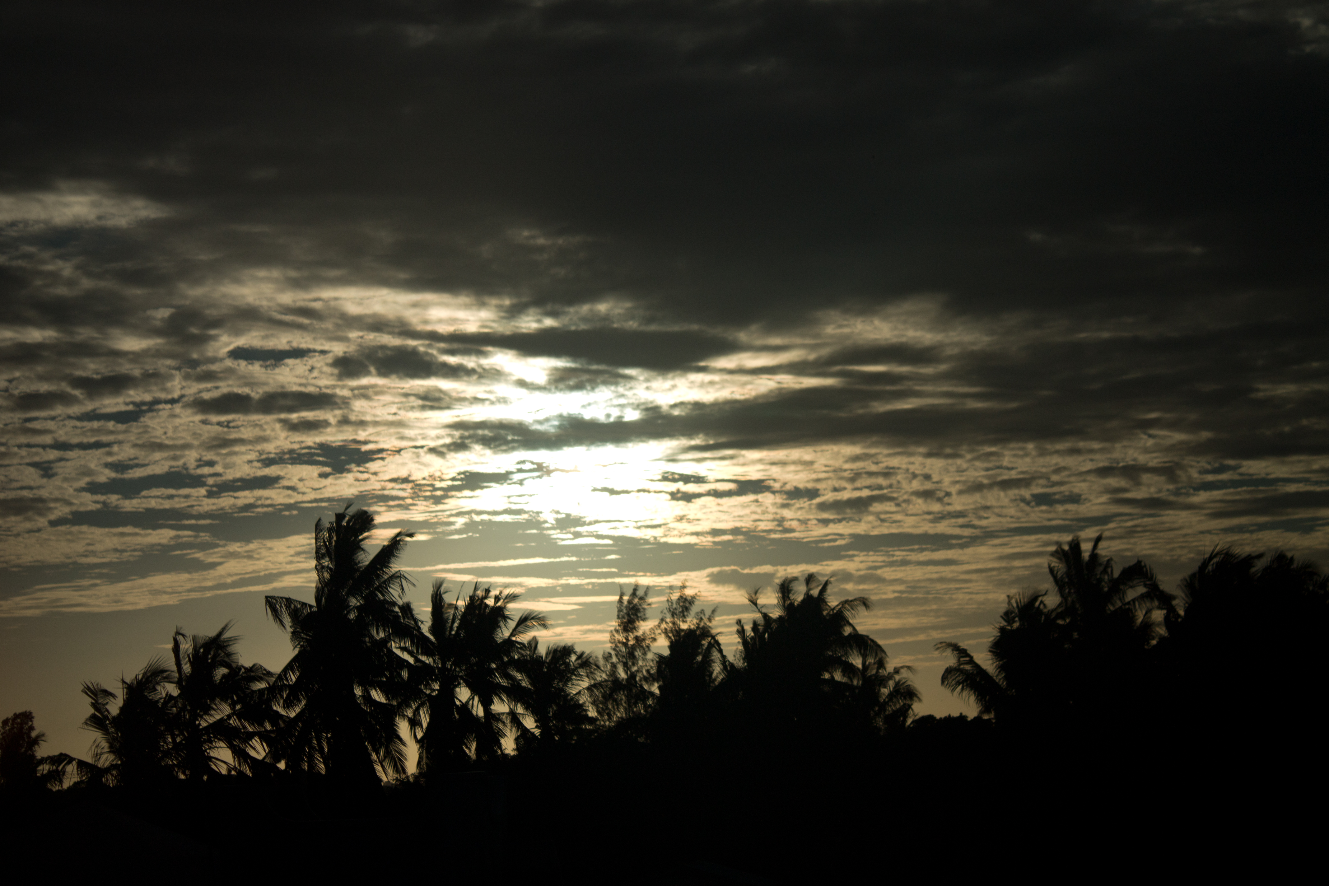 Sunset north of Mombasa