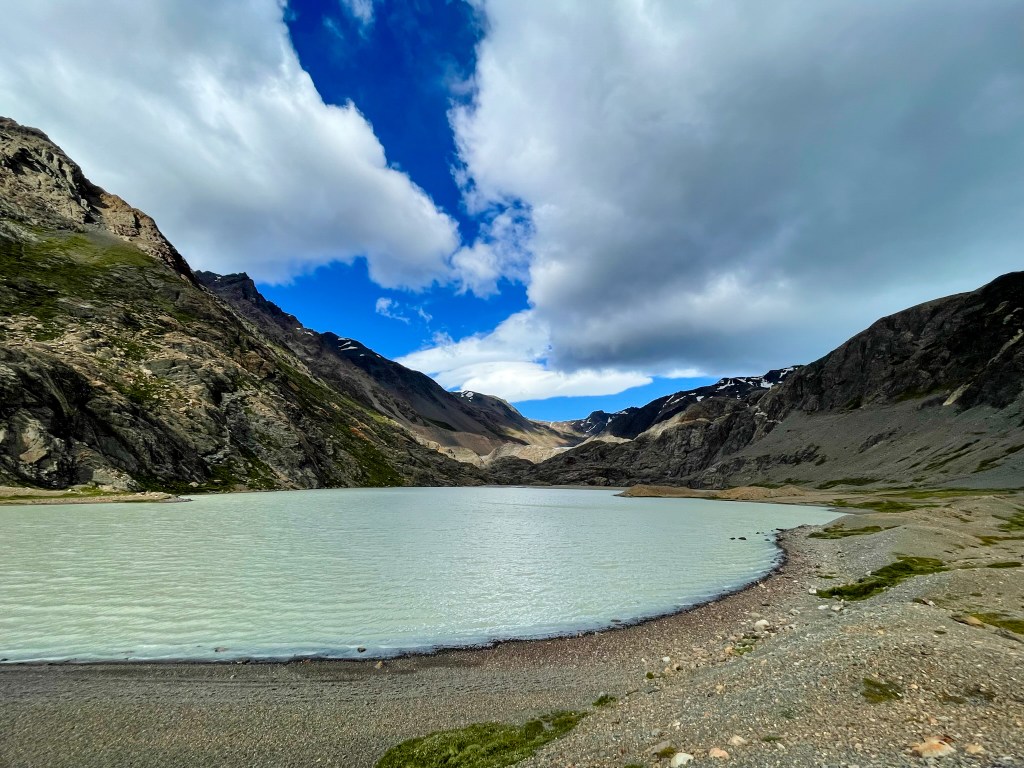 Leaving Laguna Toro campsite