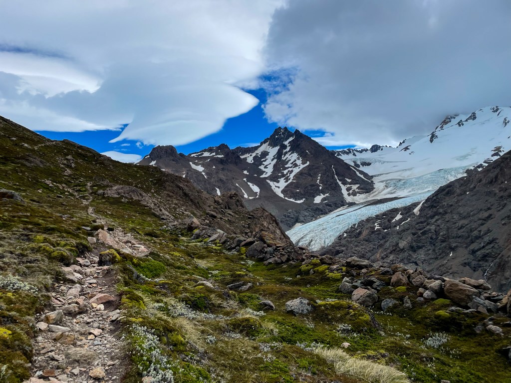 Climbing to Paso del Viento